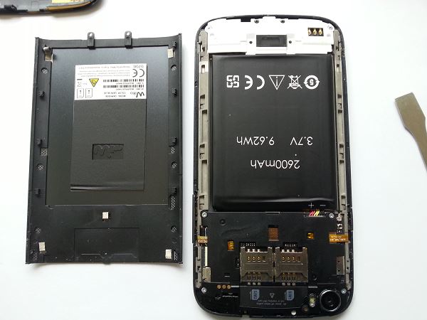 Guide de r&eacute;paration Wiko Darkside &eacute;tape 9