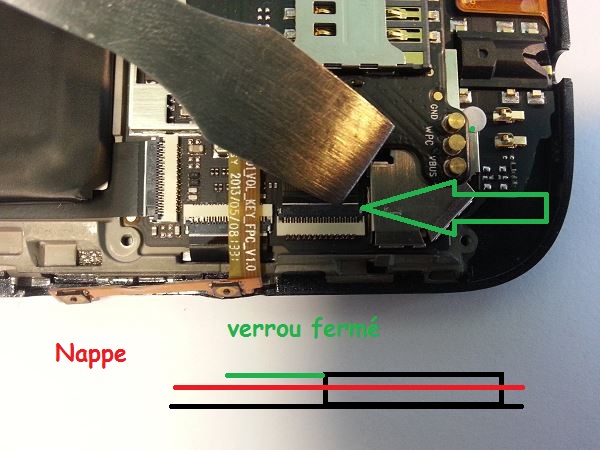 Guide de r&eacute;paration Wiko Darkside &eacute;tape 19