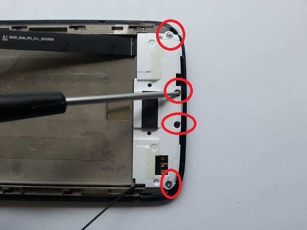 Guide de r&eacute;paration Wiko Darkside &eacute;tape 38