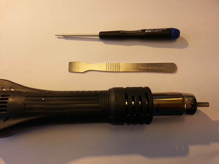 Outils de r&eacute;paration Wiko Darkmoon