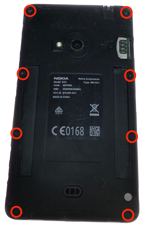 Tutorial Guide repair of the Nokia Lumia 625 