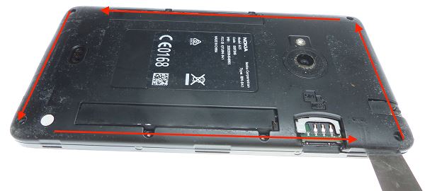 Guide tutoriel de réparation du Nokia Lumia 625