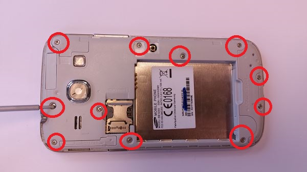 R&eacute;paration du Samsung Galaxy Core plus G350