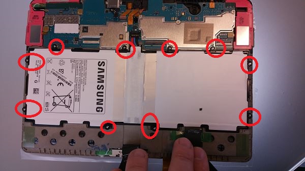 Tutoriel de réparation de la Samsung Galaxy TAB 2 P5100 et P5110