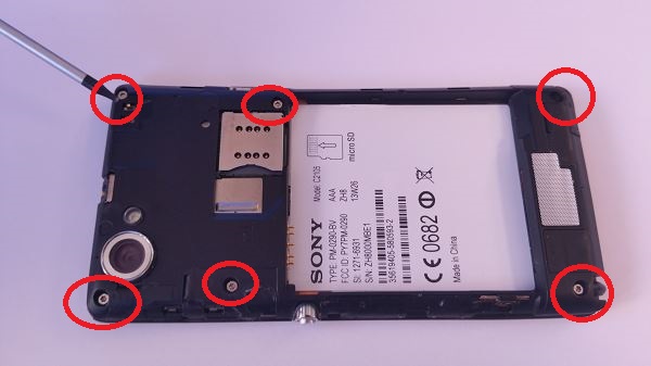R&eacute;paration Du Xperia L
