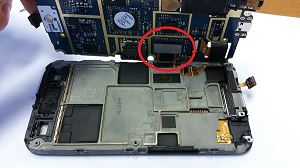 Réparation de la vitre blanche du S5839i Galaxy ace