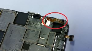 Réparation de la vitre blanche du S5839i Galaxy ace