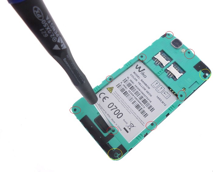 ecran lcd pour wiko rainbow