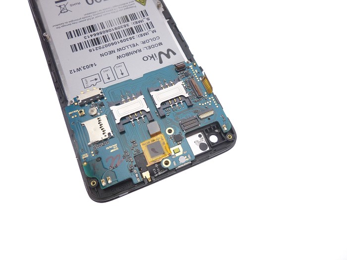 appareil photo wiko rainbow