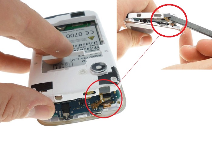 chassis neuf  d'origine wiko cink slim 2