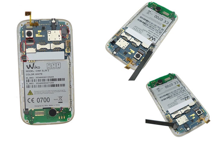 carte mère wiko cink slim 2