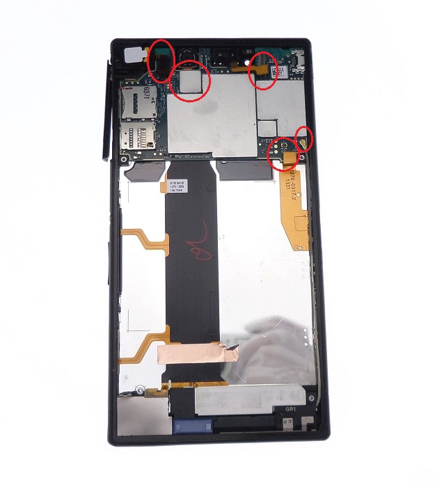 chassis neuf  d'origine sony xperia z ultra