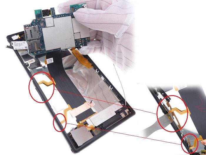 Flexible nappe volume sony xperia z ultra