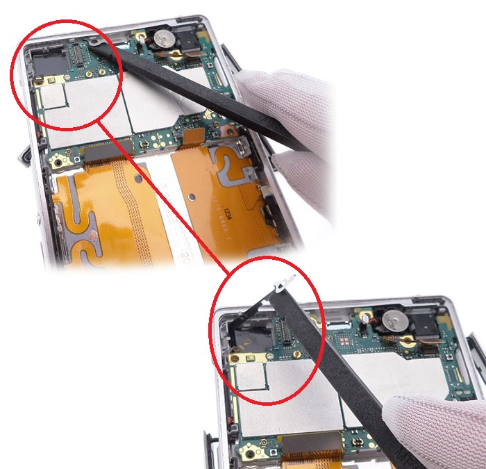 support appareil photo xperia z1