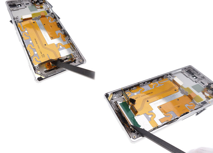 nappe bouton flexible sony z1