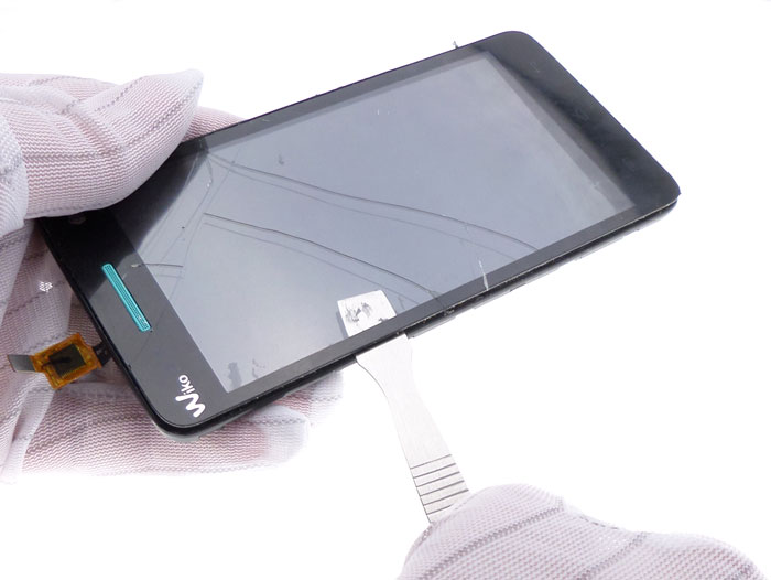 demontage wiko rainbow &eacute;cran