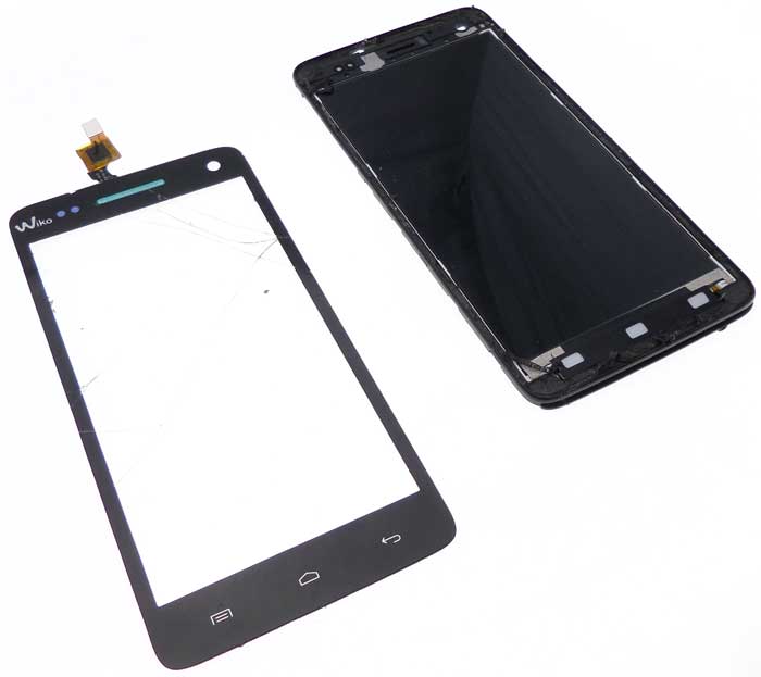 r&eacute;paration tactile wiko rainbow