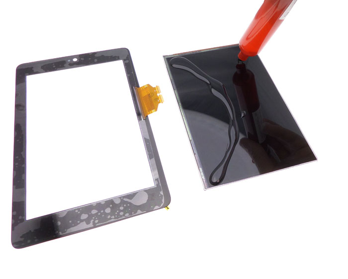 colle uv d'ecran mobile