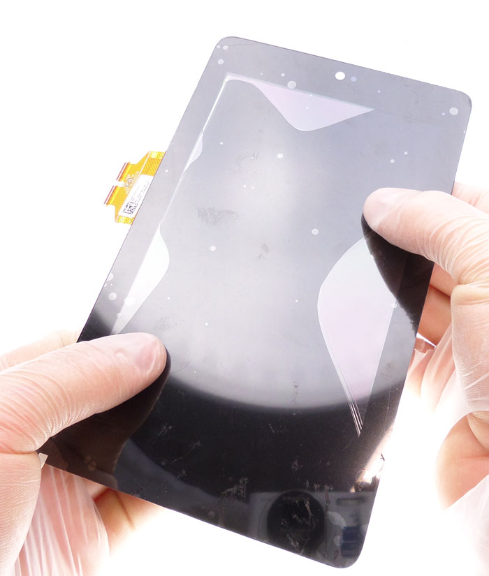 colle uv et ecran lcd