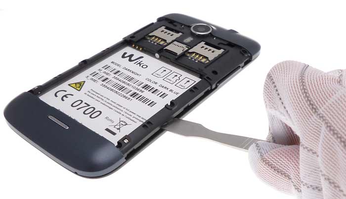 tutoriel démontage wiko darknight chassis intermédiaire