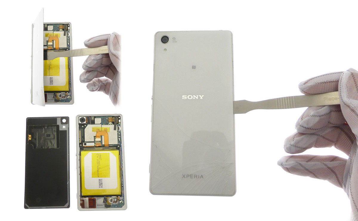 colle vitre arriere z2