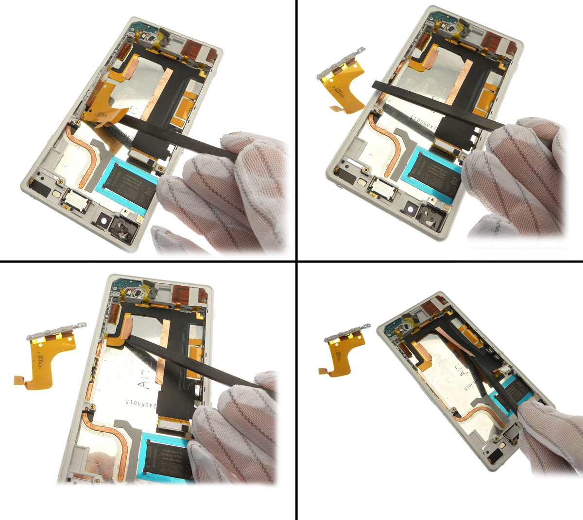 nappe bouton power xperia z2