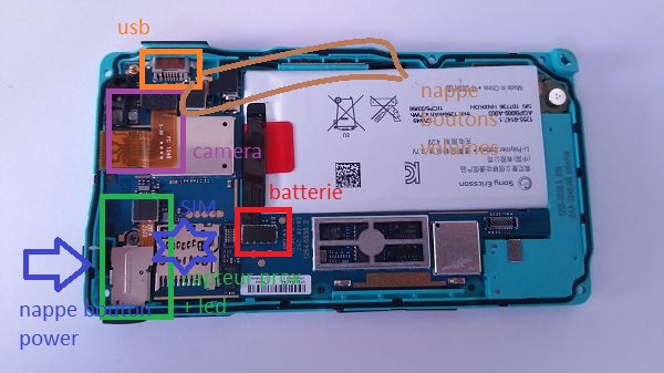 Guide tutoriel de r&eacute;paration Sony Xperia Go St27i