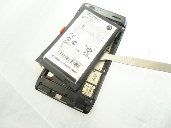 Comment défaire une batterie motorola